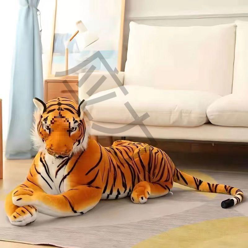 Large Cute Tiger Plush Toy Pillow – Super Soft Hugging Doll for Infants & Toddlers Default