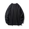 Amei Kaji Heavyweight Pure Cotton 320g Long-Sleeve T-Shirt for Men, Spring and Autumn Loose Mountain Style Base Shirt, Export All-Cotton Tee