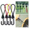 10Pcs Tent Fixing Cord Elastic Rope Cord Hook for Outdoor Camping Canopy Tarp