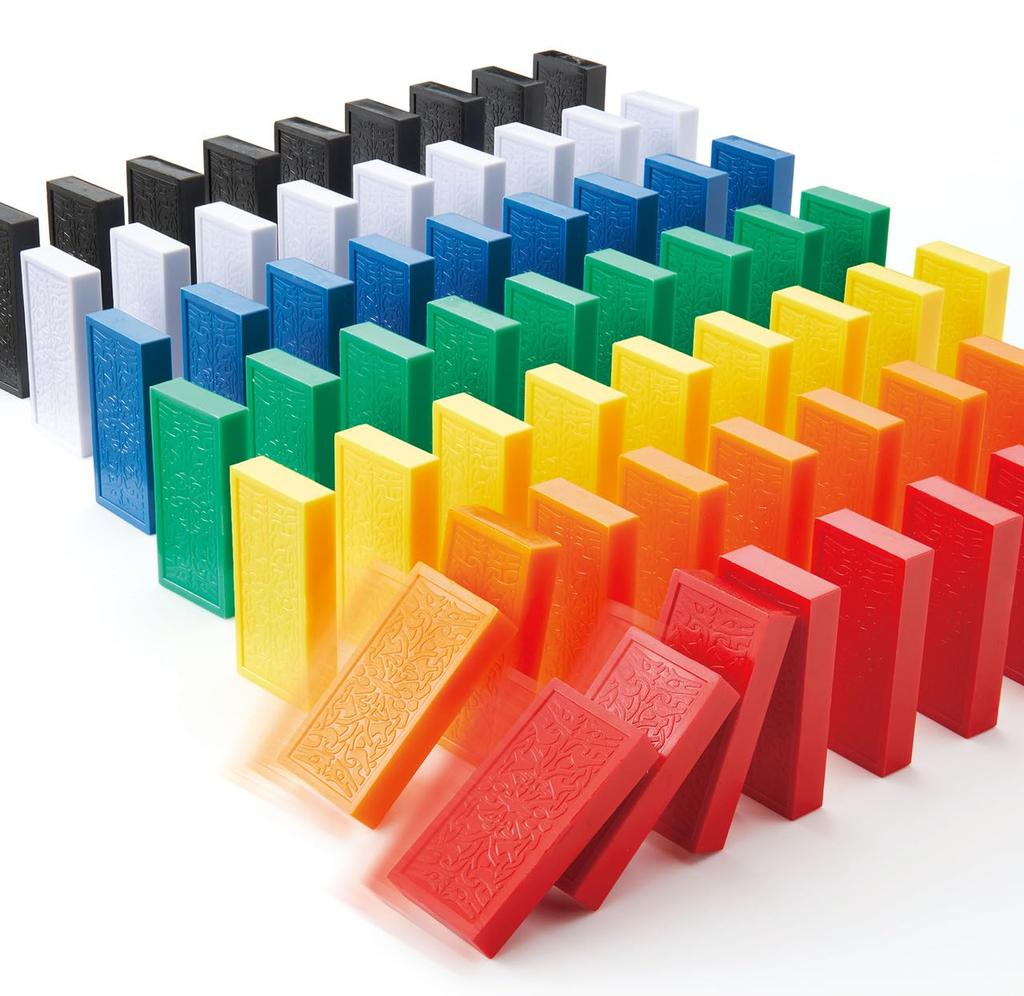 Hanayama Dominoes Certified by the Japan Domino Association