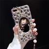 Luxury Full Diamond Suitable for Apple 17ProMax Mobile Phone Case Makeup Mirror 16 Flash Diamond Tassel 15 Premium 14 Protective Case