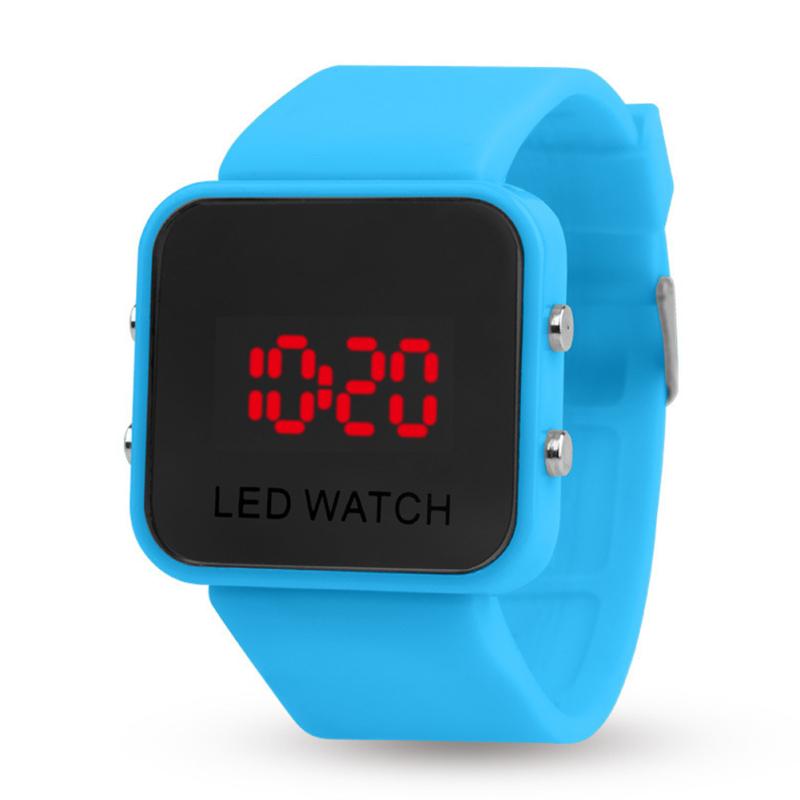 Uomini Donne Moda LED Singolo Pulsante Colorato Moda Orologio Digitale  Orologio Wristwatch acquista in modo economico — spedizione gratuita,  recensioni reali con foto — Joom