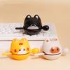 Cartoon Cat Wooden Fish Toy with Mallet Stress Relief Meditation Temple Block Calming Zen Drum Percussion Instrument Toy Birthday Gift