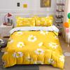Bright Daisy Theme Decoration Set Exquisite Three-Piece Bedding Set Gift For Kids And Adults