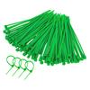 50Pcs Twist Ties Adjustable Self-locking Plastic Garden Flower Wires Set for Plants