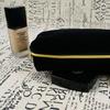Large Capacity Youth Makeup Travel Clutch - Black Embroidered Handbag Pouch