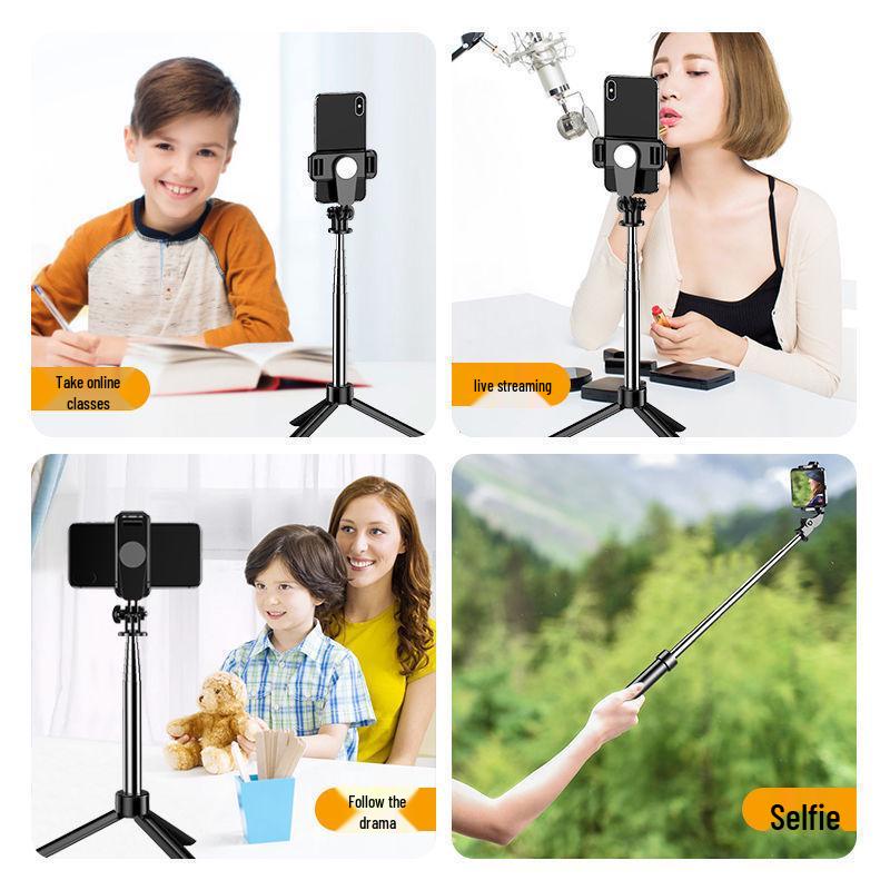Universal Bluetooth Selfie Stick & Tripod for Android - Multifunctional Handheld Photography Accessory