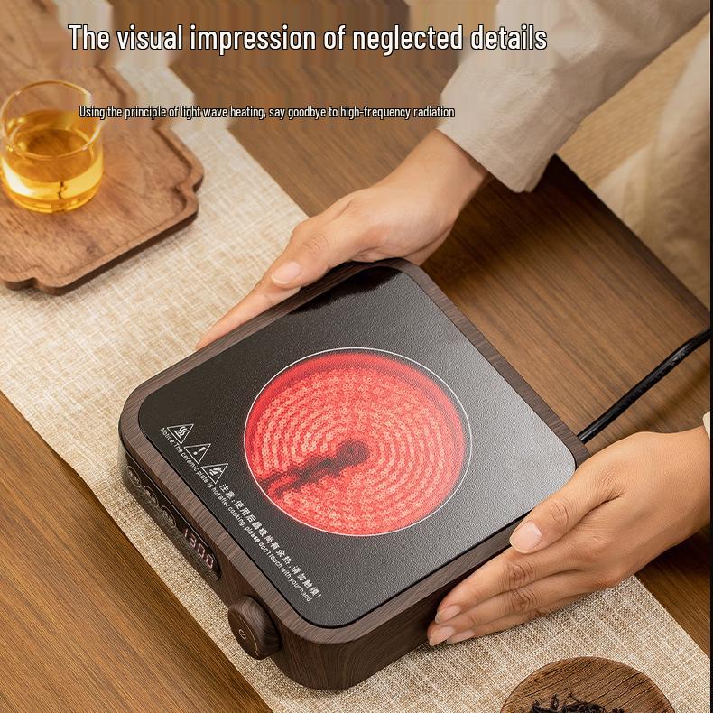 Ultra-thin Smart Electric Ceramic Tea Brewing Stove with Heat Preservation