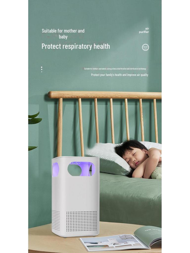 USB-Desktop-Luftreiniger und Negativ-Ionen-Desodorierer für Zuhause, Auto und Schlafzimmer