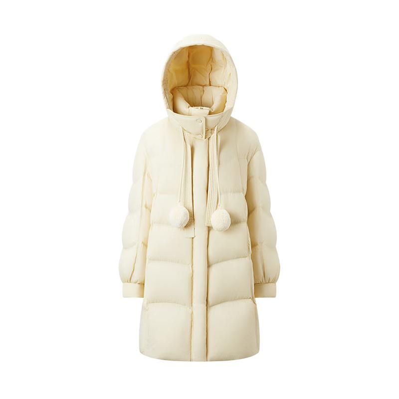 

Qianrengang 2025 Women s Hooded Duck Down Jacket XL (175)