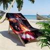 Dynamic Water Spirit beach towel soft Beach towel for vacation photos Outdoor pool towel quickdrying swim towel Absorbent bath towel