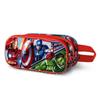 Double 3D Pencil Case - KARACTERMANIA - Avengers Battle - Blue - One Size - Child