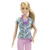 barbie Arbeiten Sie mit dem Krankenschwestern-Puppenhaus für Kinder ab 3 Jahren und GTW39 Barbie! Verkleiden, Grün