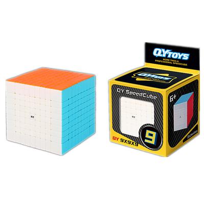 Qiyi 9x9 Magic Cube Stickerless 9Layers Professtional Mofangge Puzzle 9x9x9 Children Kids Cubo Magico For Children Kids Gift Toy