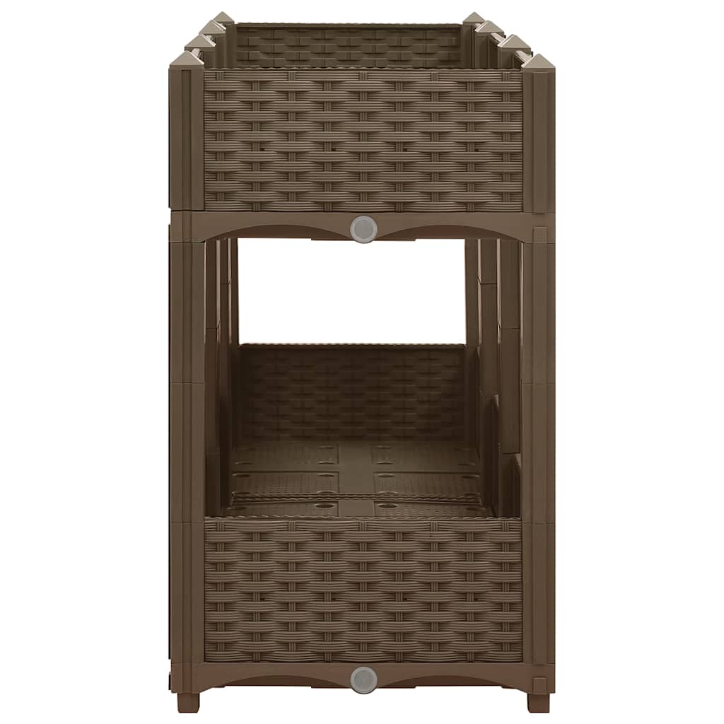 vidaXL Hochbeet 120x40x71 Cm Polypropylen