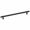 Furniture Handles 5 pcs Black 224 mm Stainless Steel