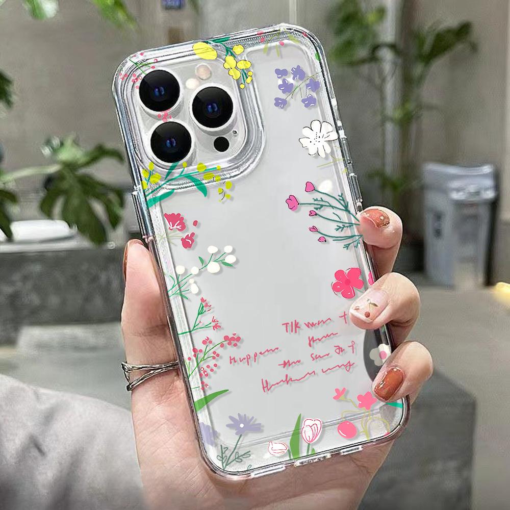 Flower Cases For  Redmi Note 13 Pro 5G 11 12 13C 10 9 12C 10C 11A 9s 10s 9C 11T 12T 11 Lite 5G Ne Poco X5 X3 Silicon Cover