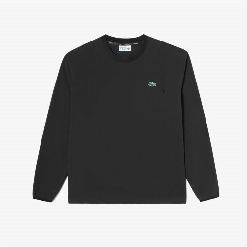

LACOSTE Мужской тканый комплект с длинными рукавами [черный]