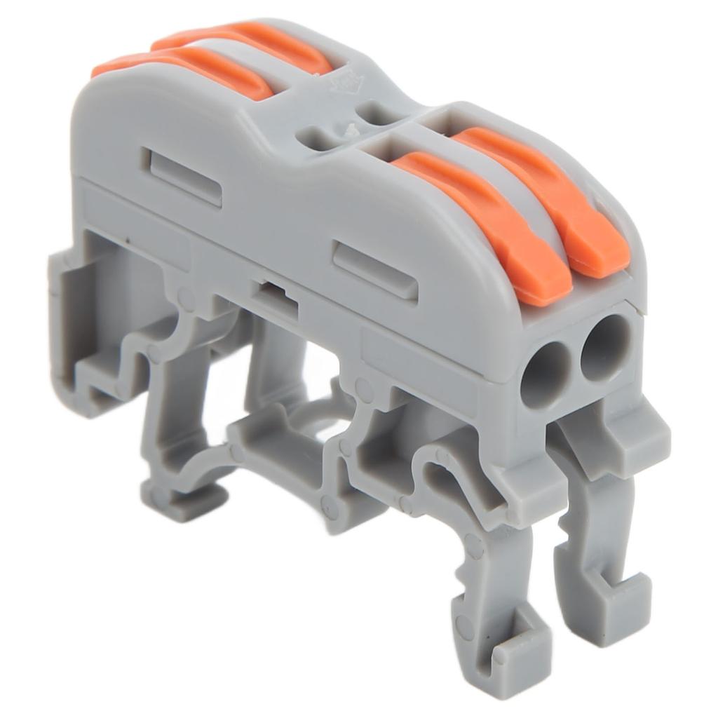 Páková svorkovnice na DIN lištu, konektory pro spojování vodičů, elektrická kabelová svorka pro obvod