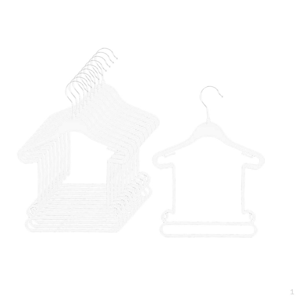 10 Pieces Swimwear Hangers, Swimsuit Hanging Rack Holder, Bathing Suit Lingerie Display for Drying,