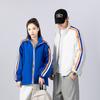Jacket Men's Spring and Autumn Loose Casual White Lapel American High Street Cardigan Jacket