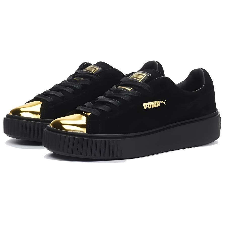 (WMNS) PUMA Suede Platform 'Gold' Women's 362222-02