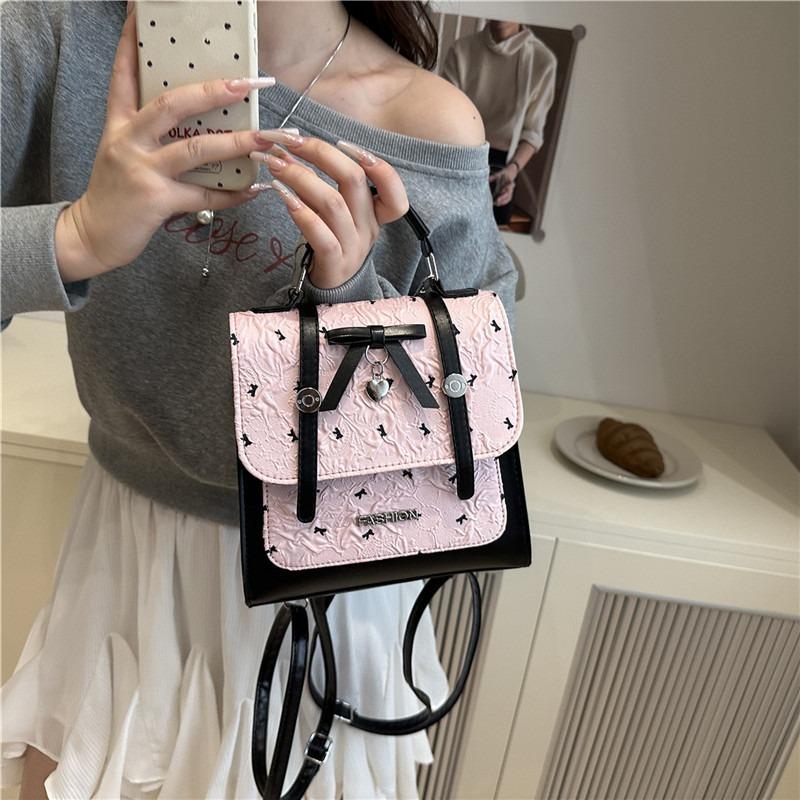 Women's Bag Summer New Trend Niche Design Texture Commuting Fashion Simple Sweet Cute Backpack