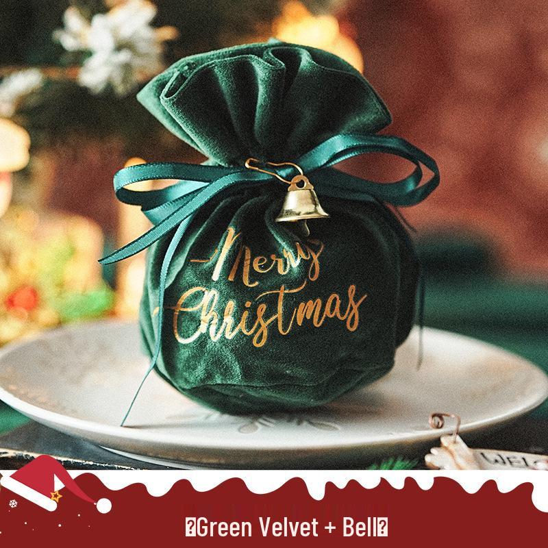 Creative Christmas Apple Candy Gift Box with Peace Theme