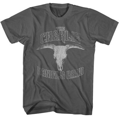 Charlie Daniels Band Vintage Lebka Býka Pánské Tričko Vůl Kráva Country Jižanské