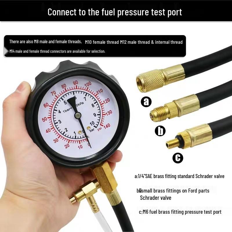 TU-114 Car Fuel Injection Pressure Gauge