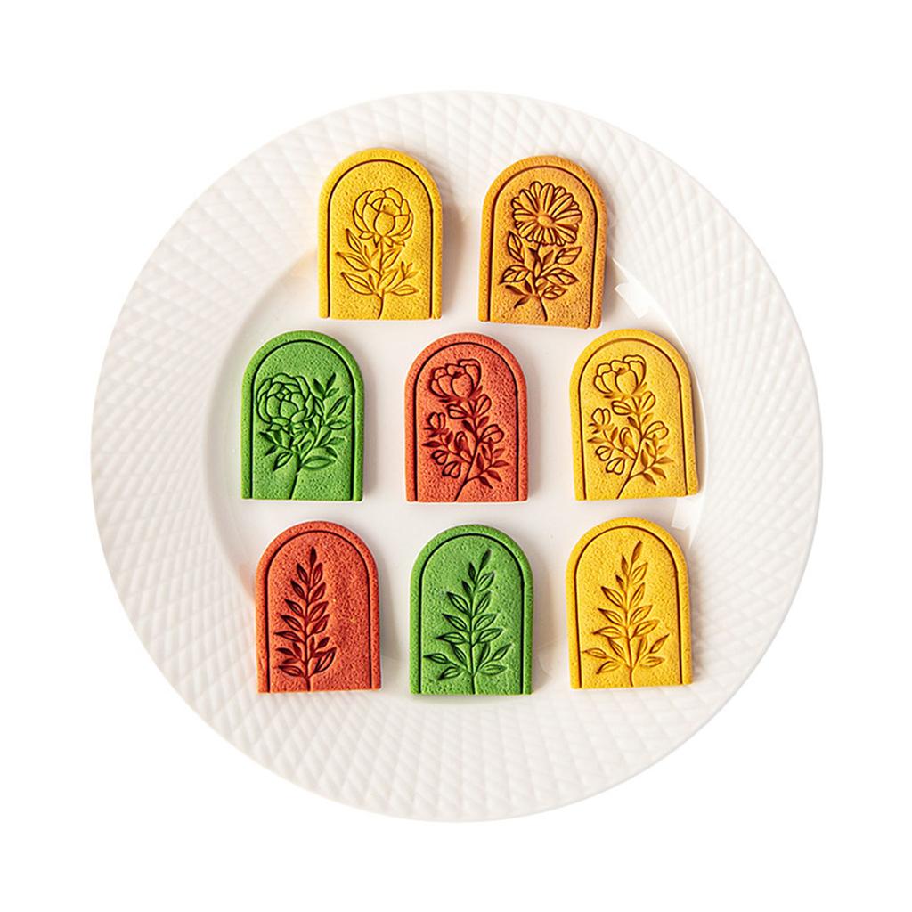 Soft Pottery Polymer Clay Cutter Pottery DIY French Earrings Flower Cutting Dies for Earring Jewelry Pendant Making