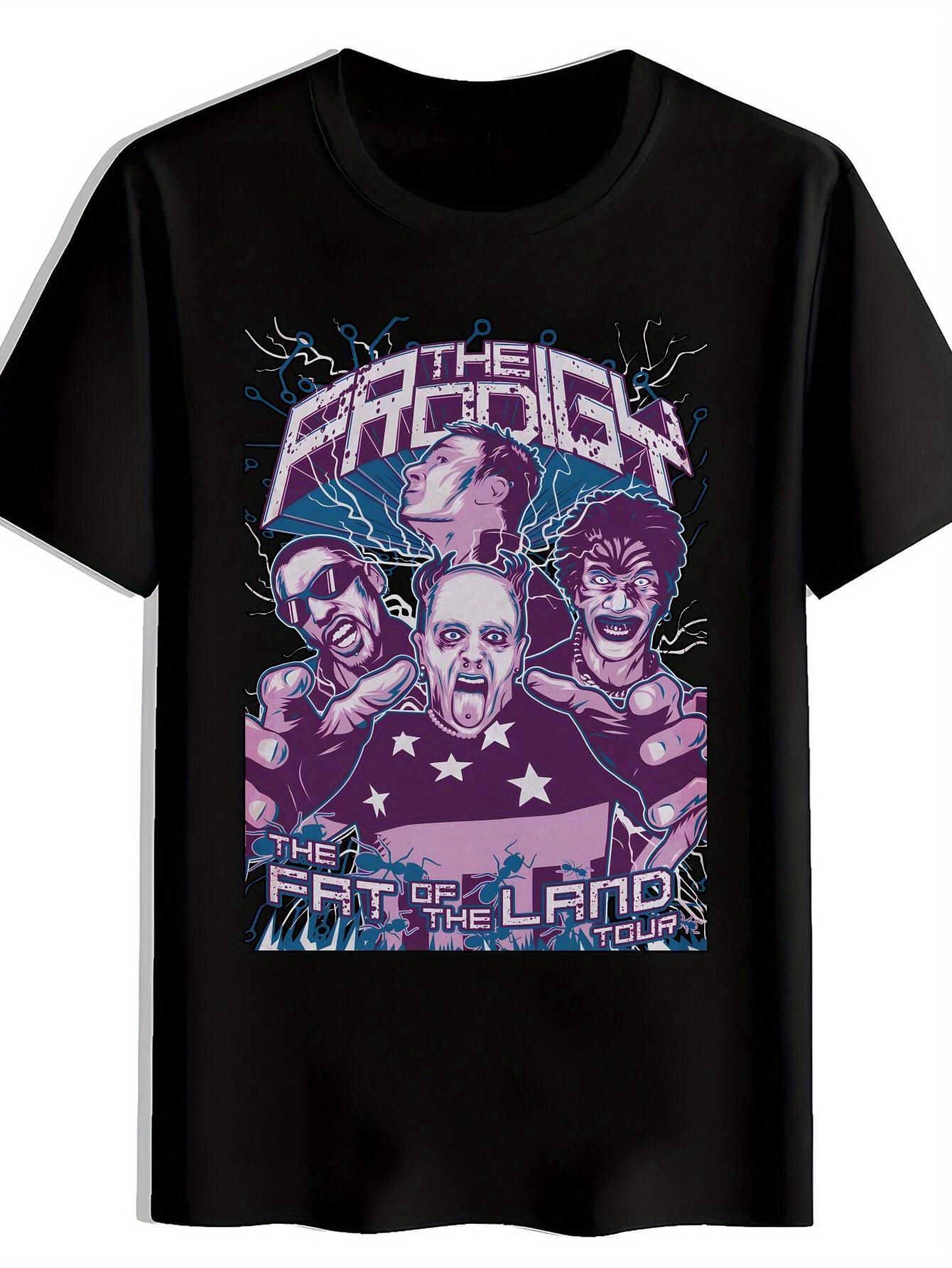 Heavy Metal Band Graphic T-shirt - Black Tee with FACADE XL