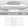 Car Door Bowl Handle Protector Stickers Transparent Anti-scratch Film For Mercedes Benz New B/C/E Class A Class C200L GLC CLA RW7