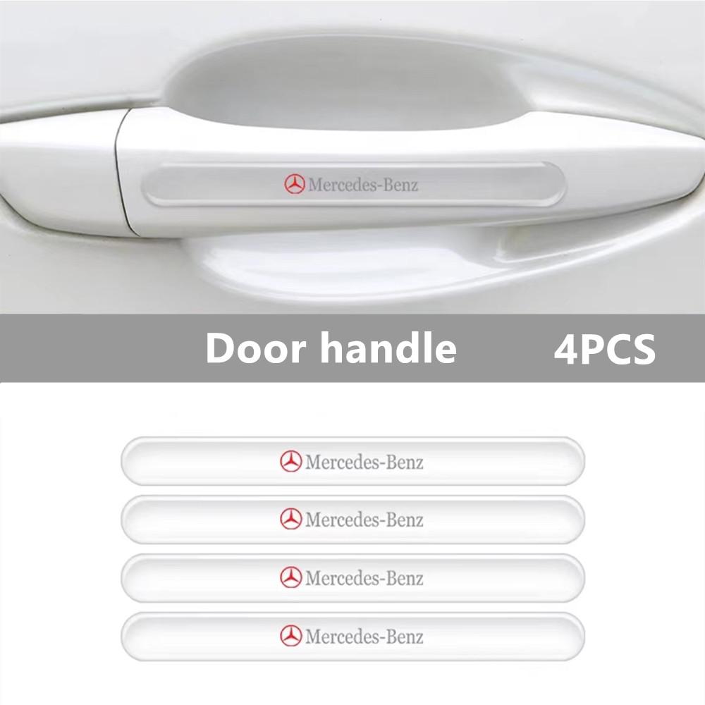

GLC GLB Car Door Bowl Handle Protector Stickers Transparent Anti-scratch Film For Mercedes Benz New B/C/E Class A Class C200L G