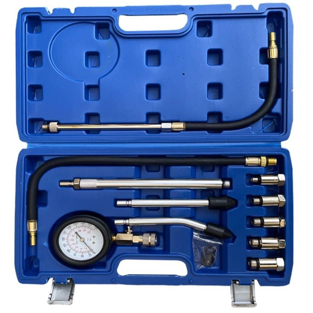 Multifunctional Car Pressure Gauge Set Professional EngineCompression Meter  Motorcycle