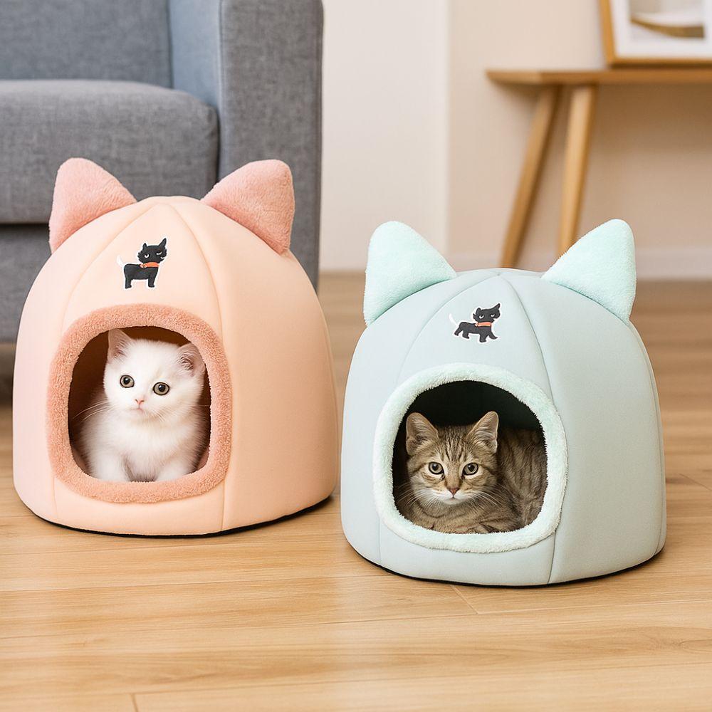 Warm Pet Castle House Four Seasons Cat Condo Pumpkin Cat Bed  For Pet Within 12KG/27LB
