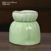 Compact Ceramic Storage Jar Powder Bottle Small Tea Caddy Rouge Jar Balm Sealed Jar Ointment Jar Storage Jars Home Storage Products