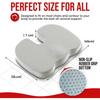 Car Seat Cushion Office Memory Foam Cushion Ergonomic Coccyx Cushion Office Support Sedentary Cushion Student Butt Cushion
