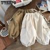 Loose Work Pants Korean Men's and Women's Casual Pants Children's Trendy Versatile Pants