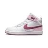 Court Borough Mid 2 PSV Pink Foam Kids Sneakers White Dark-Beetroot CD7783-104