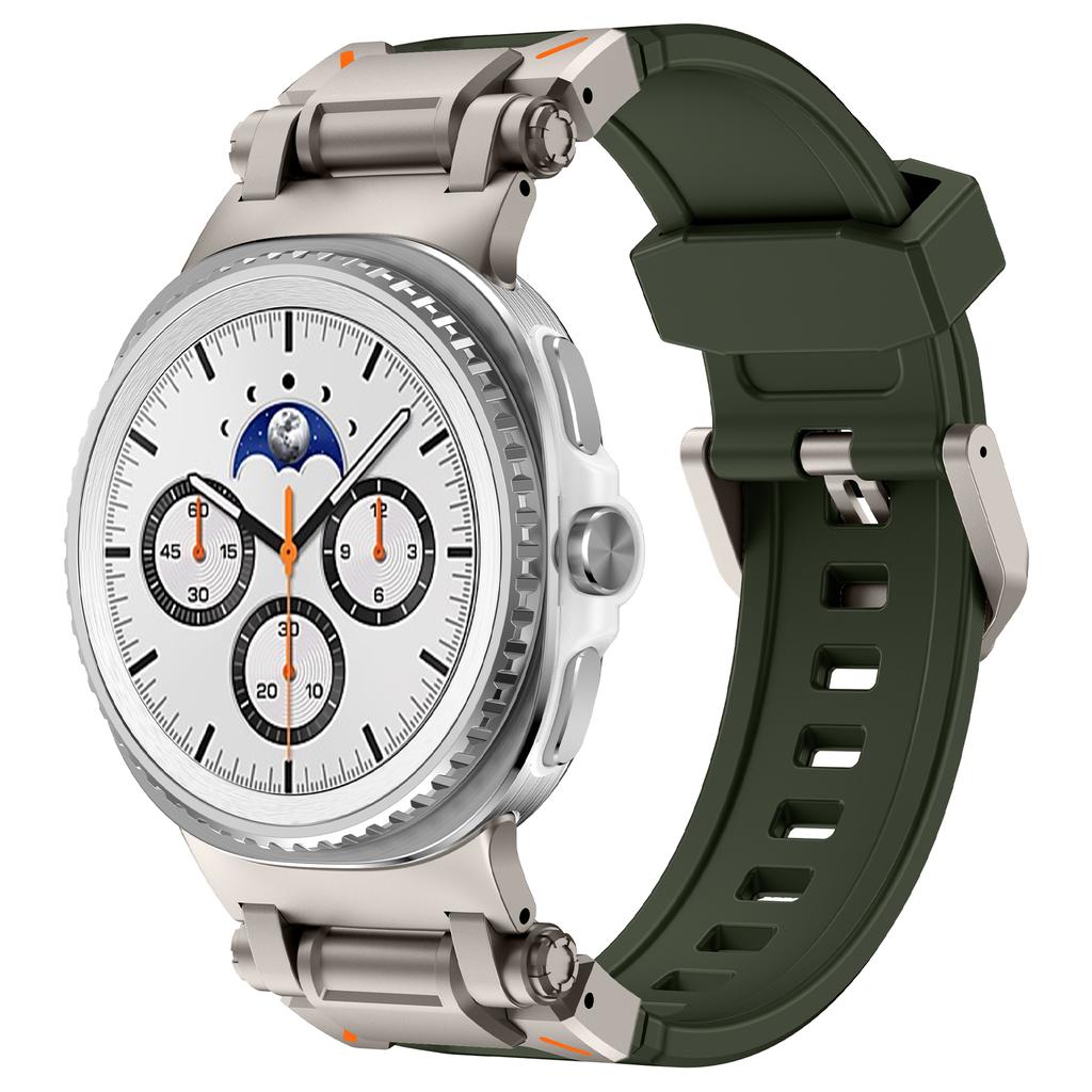 Silicone Strap for Samsung Galaxy Watch 8 Classic Band 46mm 44mm 40mm Sport Bracelet for Samsung Galaxy Watch Ultra 2025 2024