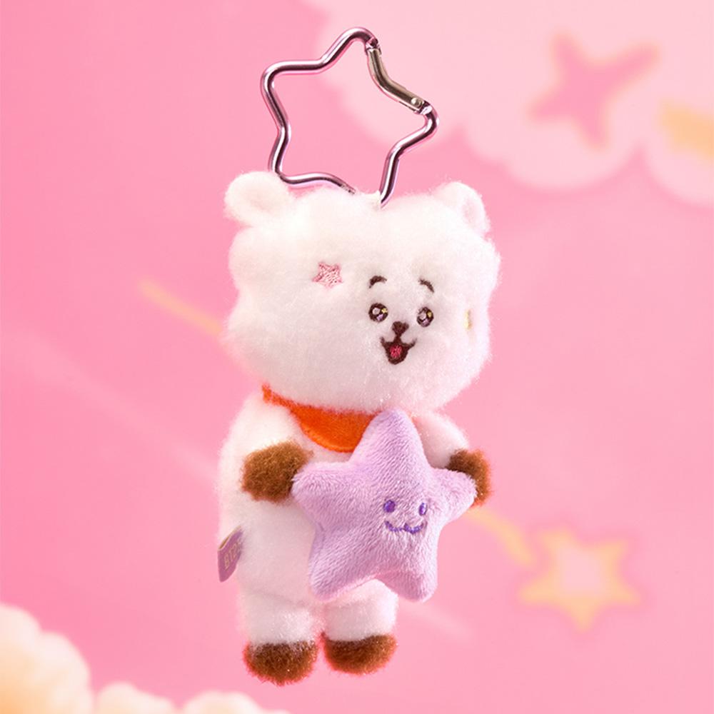 BT21 The Journey Purple Star RJ Plush Keychain