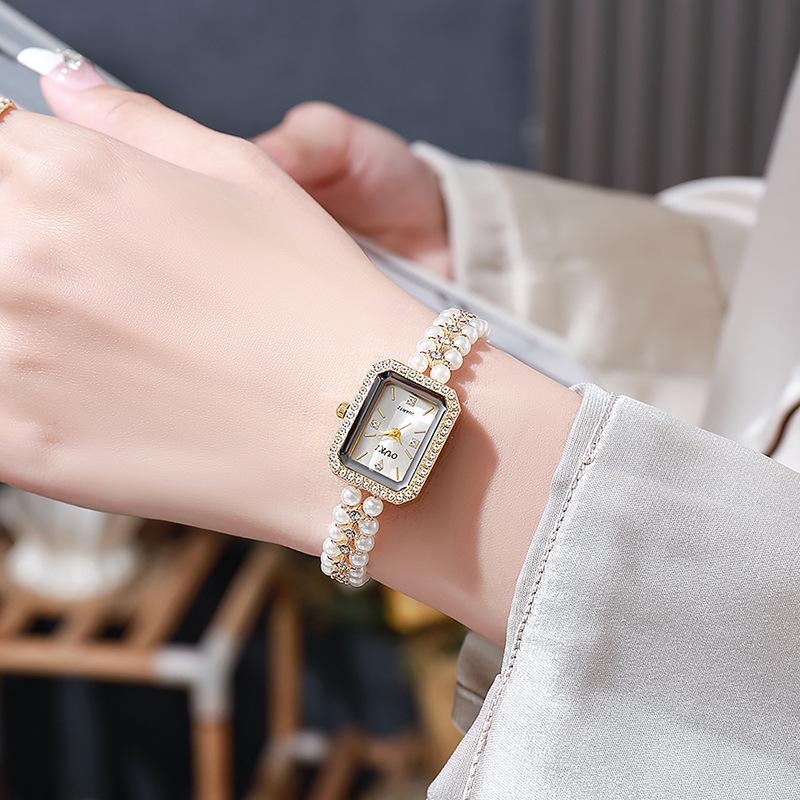 Damen Elegante Uhren Top Luxus Design Damen Quarz Armbanduhren Marke Geschenke Uhr für Ehefrau, Freundin, Familie