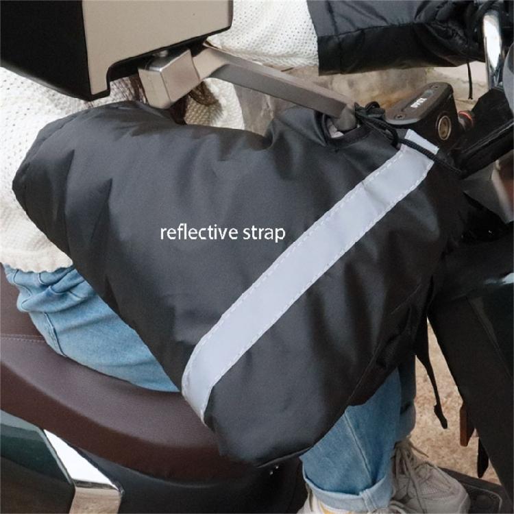 Windproof Motorbike Handlebar Gloves Warm Protections For Winter Outdoor Warm And Windproof Motorcycle Handlebar Gloves