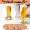 100 Pcs Cork Coasters For Drinks 4 Inch Absorbent Corkboards Blank Heat Resistant Round Cork Coaster Bulk Tea Or Coffee Wooden