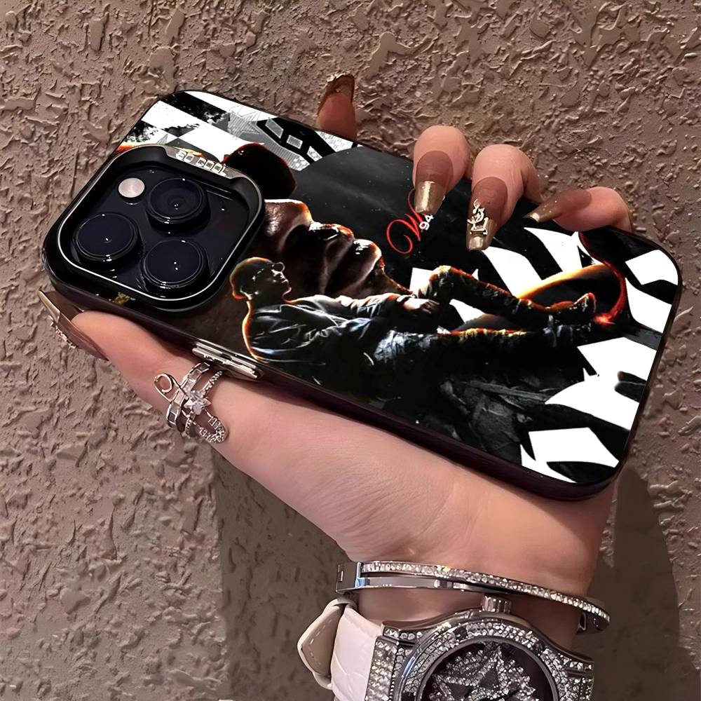 Rap W-WerenoiES Phone Case For IPhone 17 16 15 14 13 12 11 Pro Max Plus Color Silver Cover
