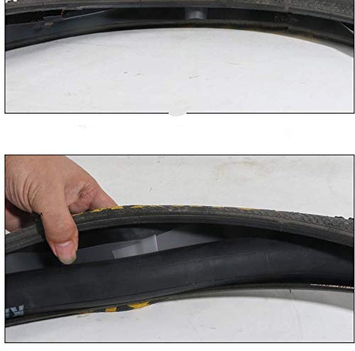 Set of 2 Bicycle Tire Puncture Prevention Puncture Prevention Waterproof Tap Thick Tube 4 Sizes Made of Polyurethane Puncture Easy to Install Liner,