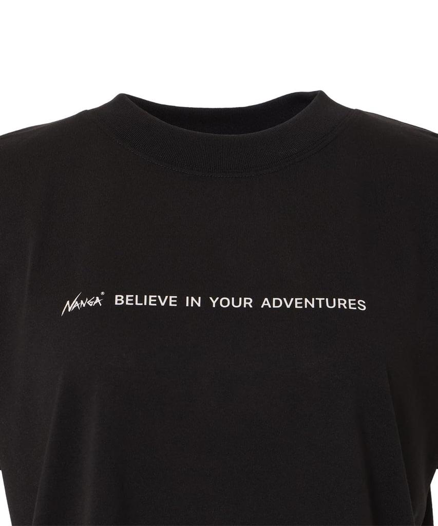 DRY MIX TAGLINE TEE W [NANGA] S/S (JP, Alphabet, M, WHT)