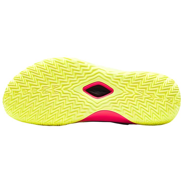 Anta Men Shock Wave 6 Jazz Red Fluorescent Yellow Blue 112431106Q-1