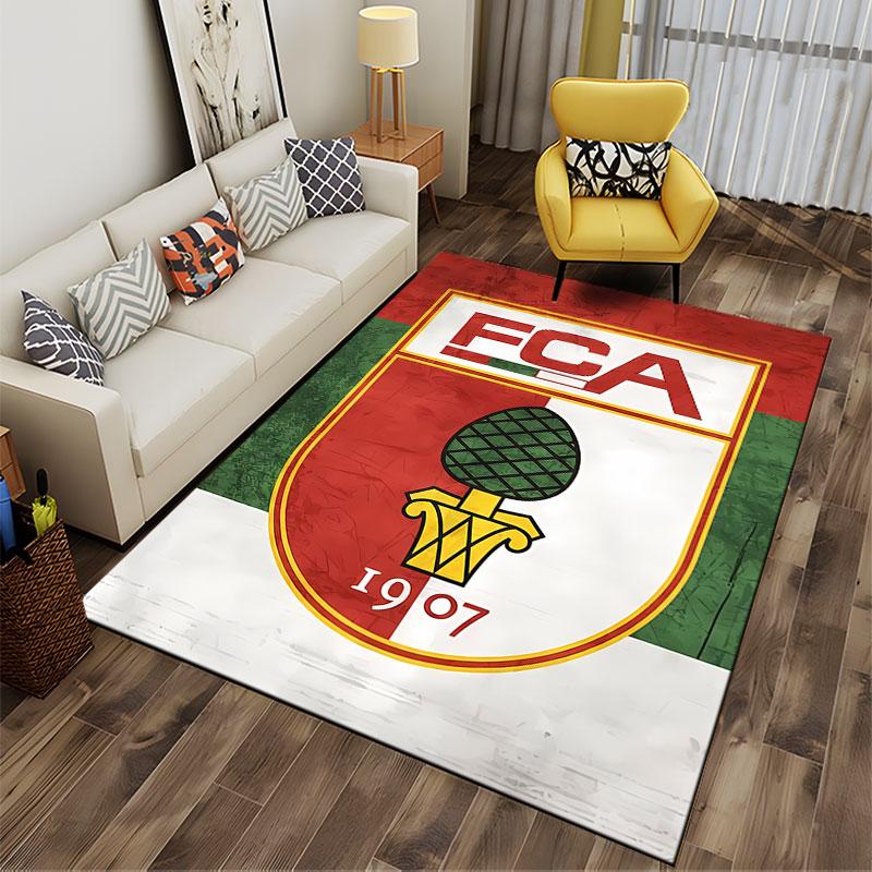 "FCA Logo Red Green Carpet" suitable as a non-slip mat for the living room or bedroom sofa